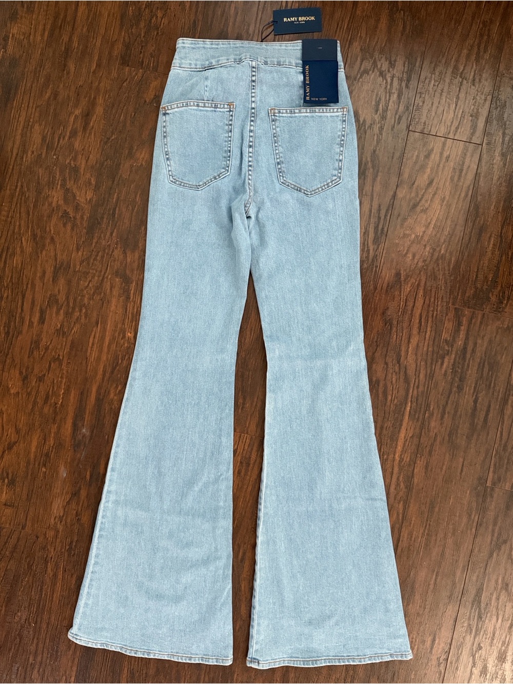 Ramy Brook Romee High Waist Flare Jeans - Picture 2 of 5
